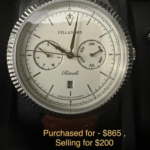 Villandry discount rivoli watch